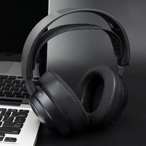 Vista 4 de SOULWIT Almohadillas de malla para Steelseries Arctis Nova Pro Wireless (no para auriculares Nova Pro Wired)/Arctis Nova Elite, almohadillas