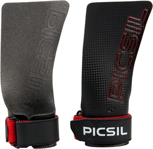 Vista 8 de PICSIL - RX Grips Puños sintéticos para entrenamiento y gimnasia Fibra de carbono ultra resistente para entrenamiento cruzado Ayuda a prevenir