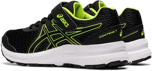 Vista 3 de ASICS Contend 7 - Tenis de correr para niños azul eléctricoblanco