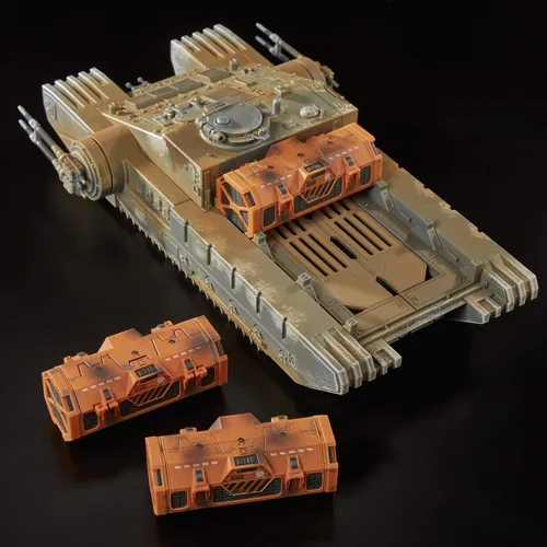 Vista 7 de Star Wars Tanque de asalto de combate imperial vintage