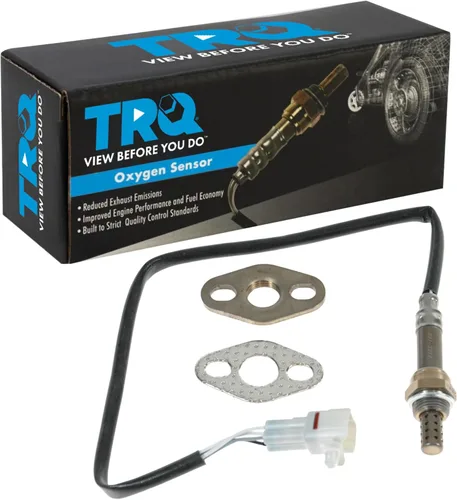 Vista 141 de TRQ Sensor de Oxígeno O2 de 4 Hilos de Banda Estrecha Compatible con VW Atlas 2.0L 2018-21, VW GTI 2.0L 2016-18, Audi A3 Quattro 2.0L 2015-18, VW
