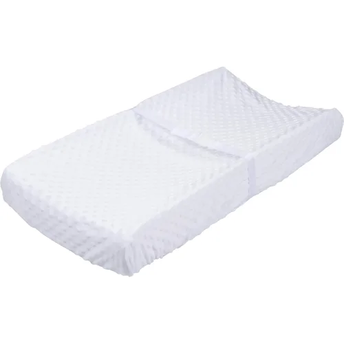 Vista 8 de Gerber Funda unisex para cambiador de bebé, niños y niñas, neutro, recién nacido, para guardería, color celeste, talla única Celestial