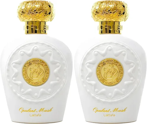 Vista 3 de Lattafa Opulent Musk - Eau de Parfum en espray para mujer, 3.4 onzas