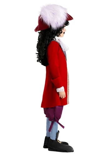 Vista 7 de Disfraz Deluxe Disney Capitán Garfio para Niños Multicolor