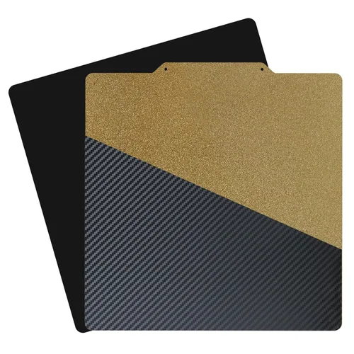 Vista 34 de 355x346mm Placa de construcción grande y enfriable para Bambu Lab H2S H2D, superficie de impresión de acero con resorte de alta viscosidad Plato