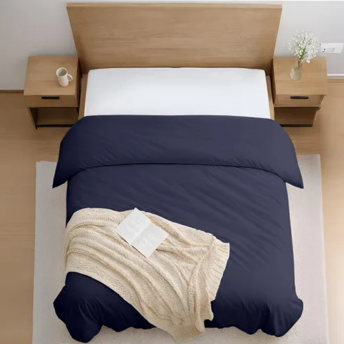 Vista 19 de Kotton Culture - Funda de edredón de microfibra prelavada de 1 pieza, tamaño individual, ropa de cama ultrasuave, ligera y transpirable, cierre