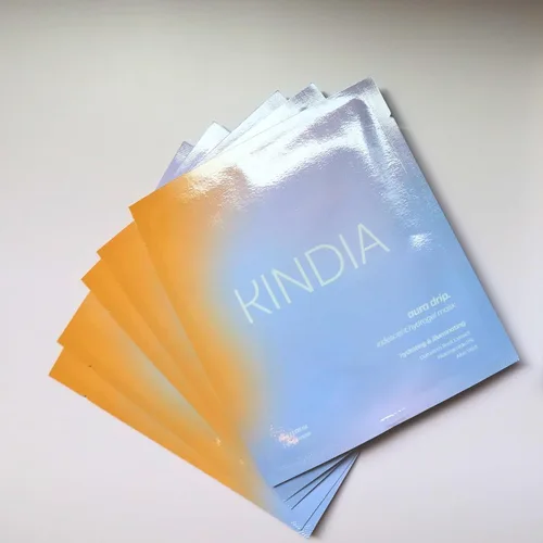 Vista 2 de KINDIA Mascarilla hidratante con niacinamida, mascarillas faciales para mujeres, cuidado de la piel, mascarillas faciales hidratantes aura goteo - 1