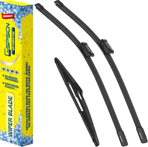 Vista 41 de GSPSCN 2 limpiaparabrisas de repuesto para Cooper R55, R56, R57, 2013, 2014, 2015, 19 + 18 pulgadas (juego de 2)