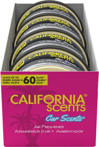 Vista 9 de California Scents Ambientador de lata/oculto (aroma a hielo, 1 paquete)