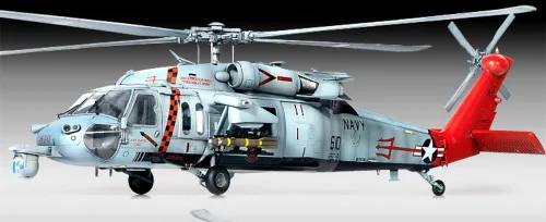Vista 2 de Academy MH-60S HSC-9 "Tridents Kit de modelo, azul marino