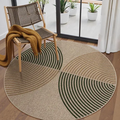 Vista 107 de Lahome Tapetes geométricos para puerta de interior para entrada, alfombra antideslizante lavable de 2 x 3 negro / neutro