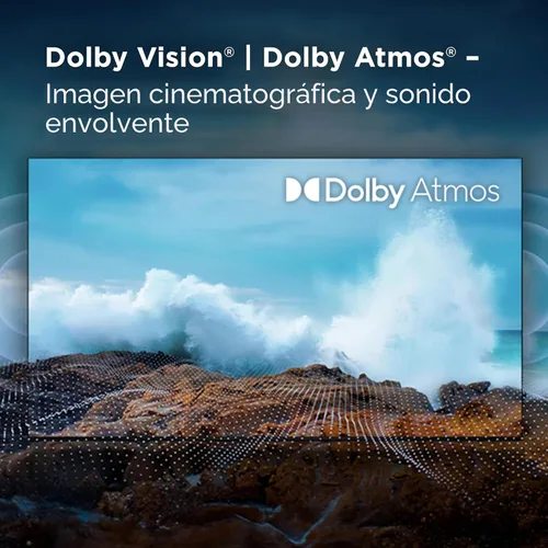 Vista 12 de TCL Smart TV Q65 QLED 4K UHD de 98 pulgadas con Google TV (98Q651G, modelo 2024) Dolby Vision, Dolby Atmos, HDR Pro+, Game Accelerator Gaming
