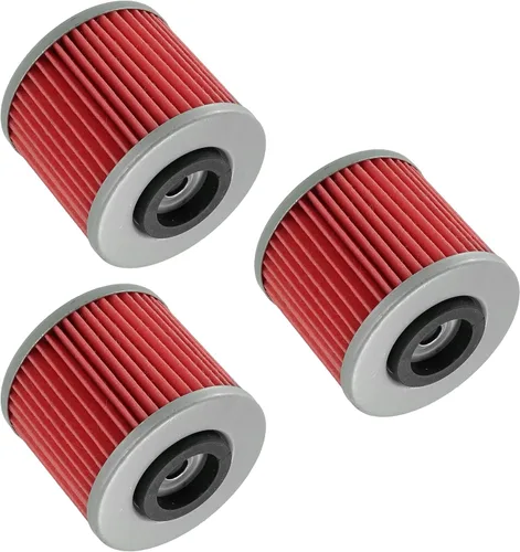 Vista 6 de Caltric Paquete de 3 filtros de aceite compatibles con Yamaha Xtz750 Xtz-750 Super Tenere 750 754 1989-1997