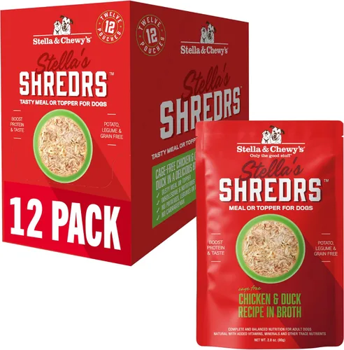 Vista 20 de Stella & Chewy's Tiras de Carne de Res Alimentada con Pasto y Pollo - Bolsas de Comida Premium para Perros - Perfectas Para Comedores Exigentes