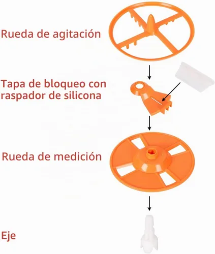 Vista 5 de 5 piezas de repuesto compatibles con Baby Brezza Formula Pro Advanced y WiFi modelo FRP0046 FRP0047 FRP0048 FRP0066