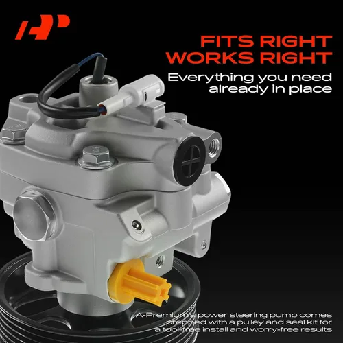 Vista 3 de A-Premium Bomba de dirección asistida, con polea, compatible con Subaru Forester 2009-2010, Impreza 2008-2012, 2.0L 2.5L, aspirada naturalmente