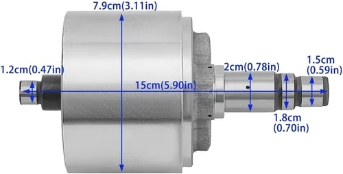 Vista 4 de Generador de motocicleta Bobina de estator de encendido y volante Rotor y rectificador para Yamaha YZF-R1 FZ-1 FZ8 5VY-15451-00-00 5VY-15451-10-00