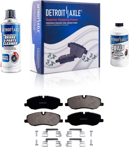 Vista 93 de Detroit Axle - Pastillas de freno para Avalanche Express Suburban Savana Yukon XL 1500 Chevy Tahoe GMC Cadillac Escalade, Pastillas de freno