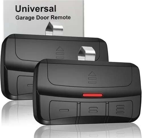 Vista 8 de Control remoto universal para abridor de puerta de garaje compatible con LiftMaster Chamberlain Genie Craftsman Linear Wayne Dalton con botón