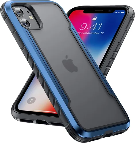 Vista 173 de Yriklso Funda 3 en 1 para iPhone Air, 1 protector de pantalla + 1 lente de cámara, a prueba de golpes para iPhone Air, protección contra caídas