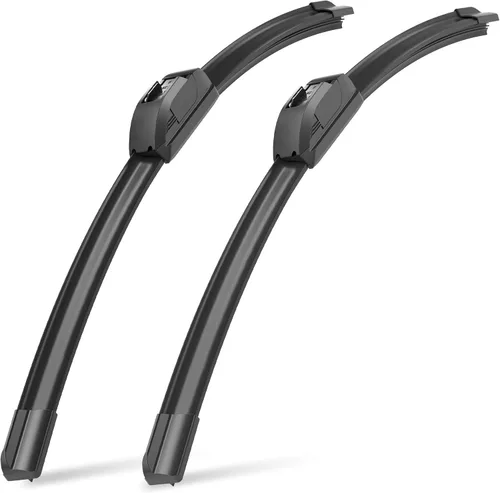 Vista 35 de Raidbee® Limpiaparabrisas de repuesto de 13 + 13 pulgadas para Jeep Wrangler 1999-2006 para todas las estaciones, calidad de equipo original