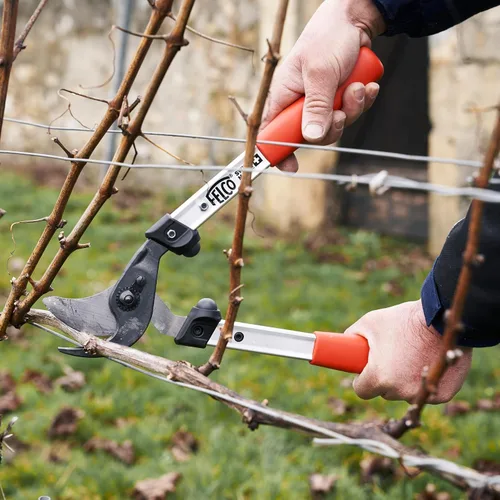 Vista 3 de FELCO F211-40 Podadoras de fabricación suiza para jardinería – Cortadoras de precisión ligeras de 16 pulgadas para podar árboles Cortadores