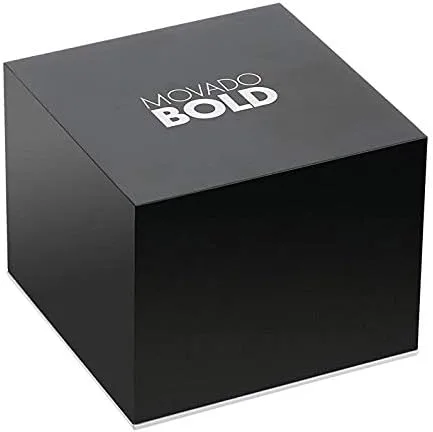 Vista 5 de Movado Bold Evolution - Reloj de cuarzo de acero inoxidable y pulsera para mujer, color oro rosa (modelo 3600650), Oro Rosa, Reloj de cuarzo
