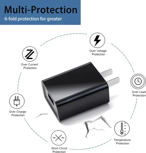 Vista 2 de Cargador USB de 10 W para NOCO Boost Sport GB20 GB30 GB40 GB40HD GB70 GB70XL GB150 GBX45 GBX55 GBX75 GBX155 Arrancador de batería 5V2A Adaptador