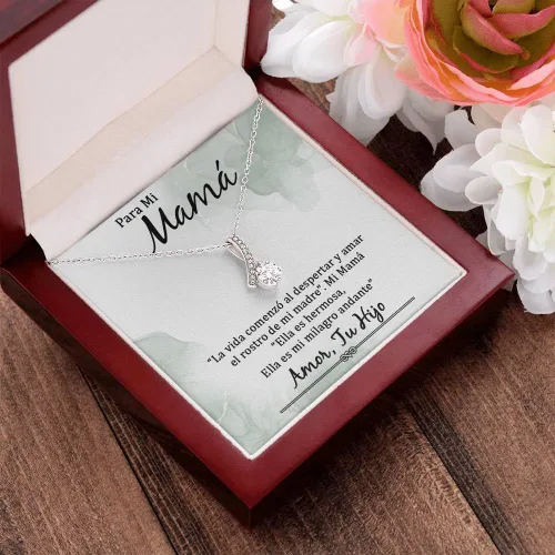 Vista 5 de Regalo Del Dia De Las Madres - Caja Grande Para Regalo Sorpresa, Regalos De Navidad, Un Regalo Unico Para El Amor De Mi VidaCollar Y Mensaje, Regalo