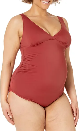 Vista 5 de Tienda Essentials Traje de baño de maternidad con cuello en V