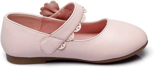 Vista 4 de Maxu Mary Jane - Bailarina plana con lazo lateral para niñas