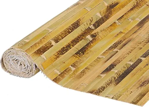 Vista 7 de Forever Bamboo Wainscoting - Panel de pared para decoración de interiores, panel de pared de bambú, acabado carbonizado, 4 pies de alto x 8 pies