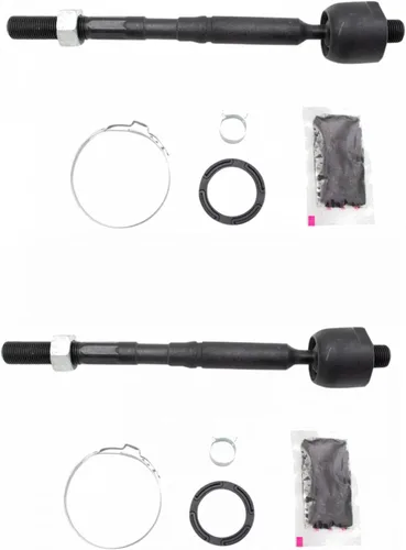 Vista 81 de TRQ Juego de barras de acoplamiento delanteras exteriores 2 piezas compatibles con Land Rover LR3 2005-2009