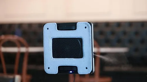 Vista 4 de HOBOT -Robot automático de limpieza de ventanas 2S con rociador de agua ultrasónico, limpieza inteligente, plan de ruta inteligente AI, tanques