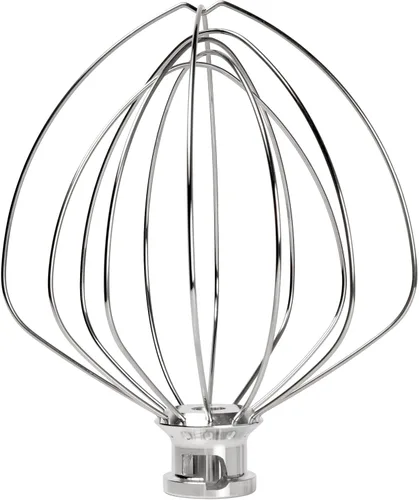 Vista 11 de K45WW - Accesorio para batidora KitchenAid de 6 hilos para batidora de pie inclinable de 4.5 y 5 cuartos de galón, agitador de crema de huevo