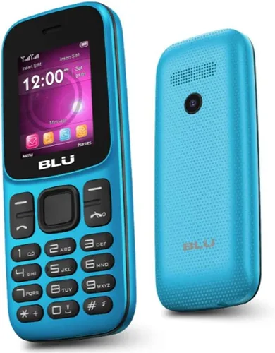 Vista 3 de BLU Z5 Z210 1.8" 2G Teléfono Celular 32MB VGA GSM Desbloqueado Dual SIM (Cyan)