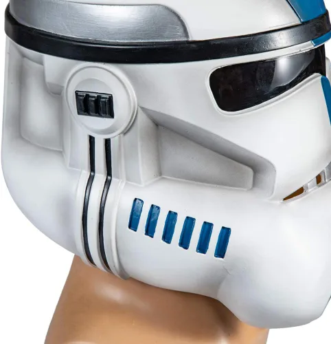 Vista 5 de Máscara de casco de soldado clon fase 2, accesorios de disfraz para Halloween, látex