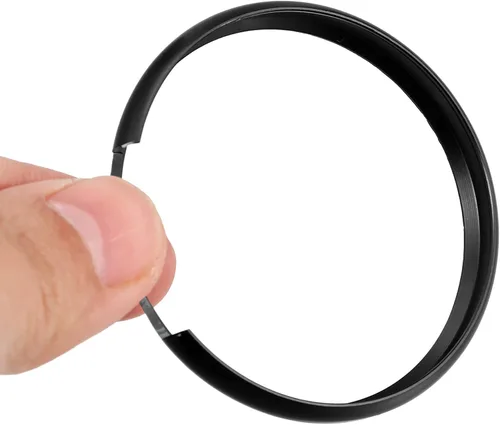 Vista 5 de ACROPIX Funda de aleación de aluminio para llavero remoto de automóvil para Mini Cooper Smart Key R55 R56 R57 R58 R59 R60 - Paquete de 2
