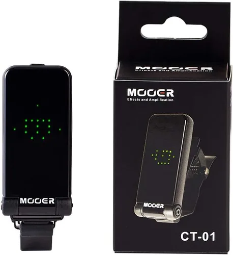 Vista 3 de MOOER Sintonizador de clip Afinador de guitarra eléctrica Afinador de guitarra bajo Sintonizador de guitarra acústica Sintonizador cromático Todos