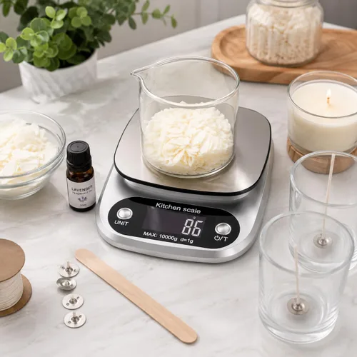 Vista 8 de Báscula de Alimentos 22lb Peso en Gramos, Básculas Digitales de Cocina y Onzas para Cocinar, Hornear