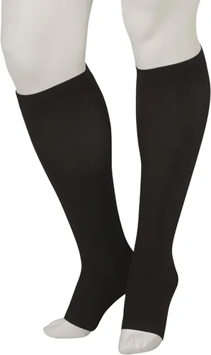 Vista 7 de Juzo Basic 4411 Knee-High 20-30 mmHg Open Toe Compression Stocking, Regular