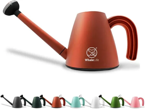 Vista 11 de WhaleLife Regadera interior para plantas de bonsái de casa (2.0L, azul)