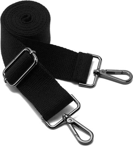 Vista 38 de Correa de Bolso de Hombro Ancha de Repuesto Ajustable Cinturón de Lona Bolso Cruzado Bolso de Mano