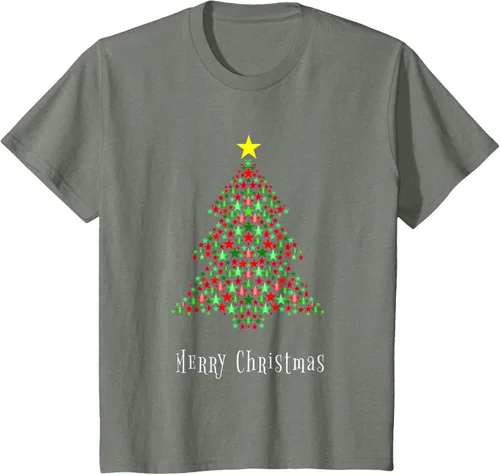 Vista 83 de Celebración del árbol de Navidad - Feliz Navidad - Camiseta de Navidad
