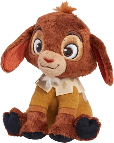 Vista 3 de Disney Wish Peluche Parlante Valentino de 5 Pulgadas, Animal de Peluche, Cabra, Felpa Súper Suave, Juguetes para Niños de 2 Años en Adelante por