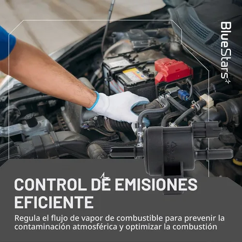 Vista 2 de BlueStars 55567453 Solenoide de válvula de purga de depósito de vapor EVAP Válvula de purga de ventilación - Compatible con Chevy Cruze 2011-2016