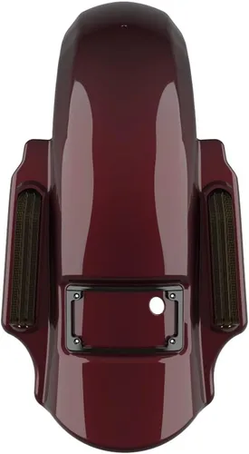 Vista 108 de Advanblack Dominator - Guardabarros trasero estirado para Harley Davidson Touring 2014+, deslizamiento de treet, Road Glide