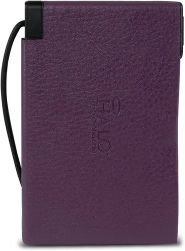 Vista 3 de Halo billetera con cargador 3000 con protección RFID., mujer
