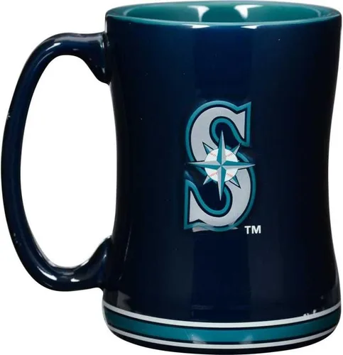 Vista 6 de MLB - Taza unisex de 14 oz con relieve esculpido Color del