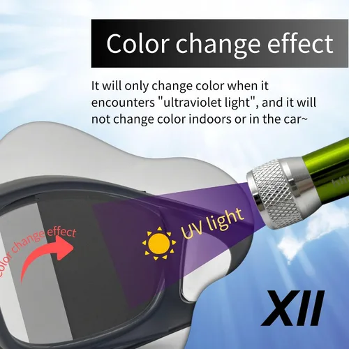 Vista 5 de XII WY Gafas de sol de seguridad para hombres y mujeres, gafas tácticas airsoft para tiro y deportes extremos ANSI Z87.1+ y clasificación CE